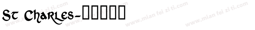 St Charles字体转换